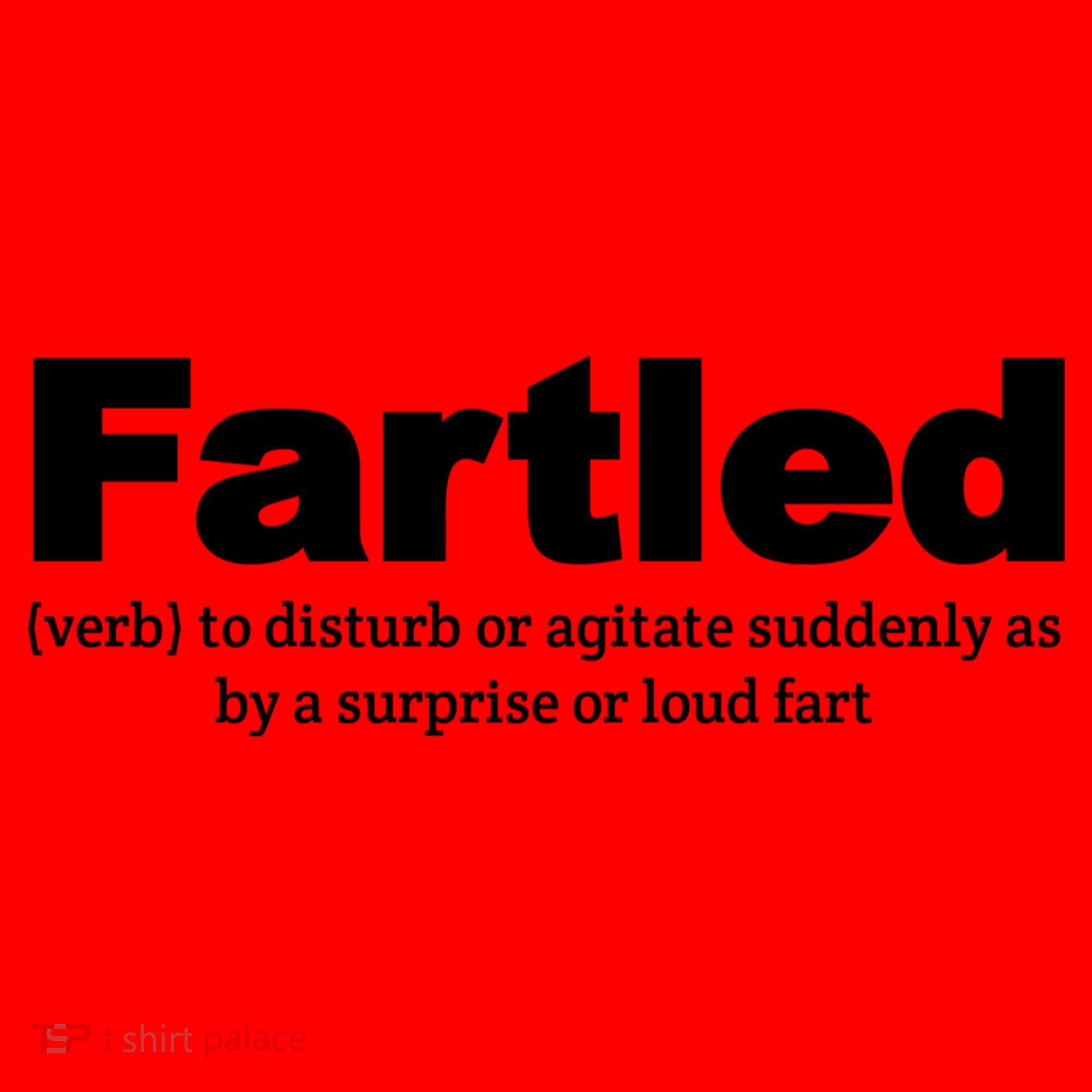 Fartled Meaning Offensive Funny Adult Humor Santa Hat