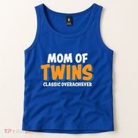 Funny Mom Of Twins Classic Overachiever Cool Twin Mom Gift Tank Top thumb 2