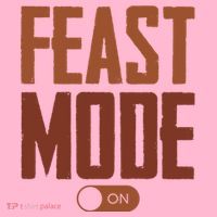 Feast Mode On Funny Thanksgiving Holiday Coaster thumb 2