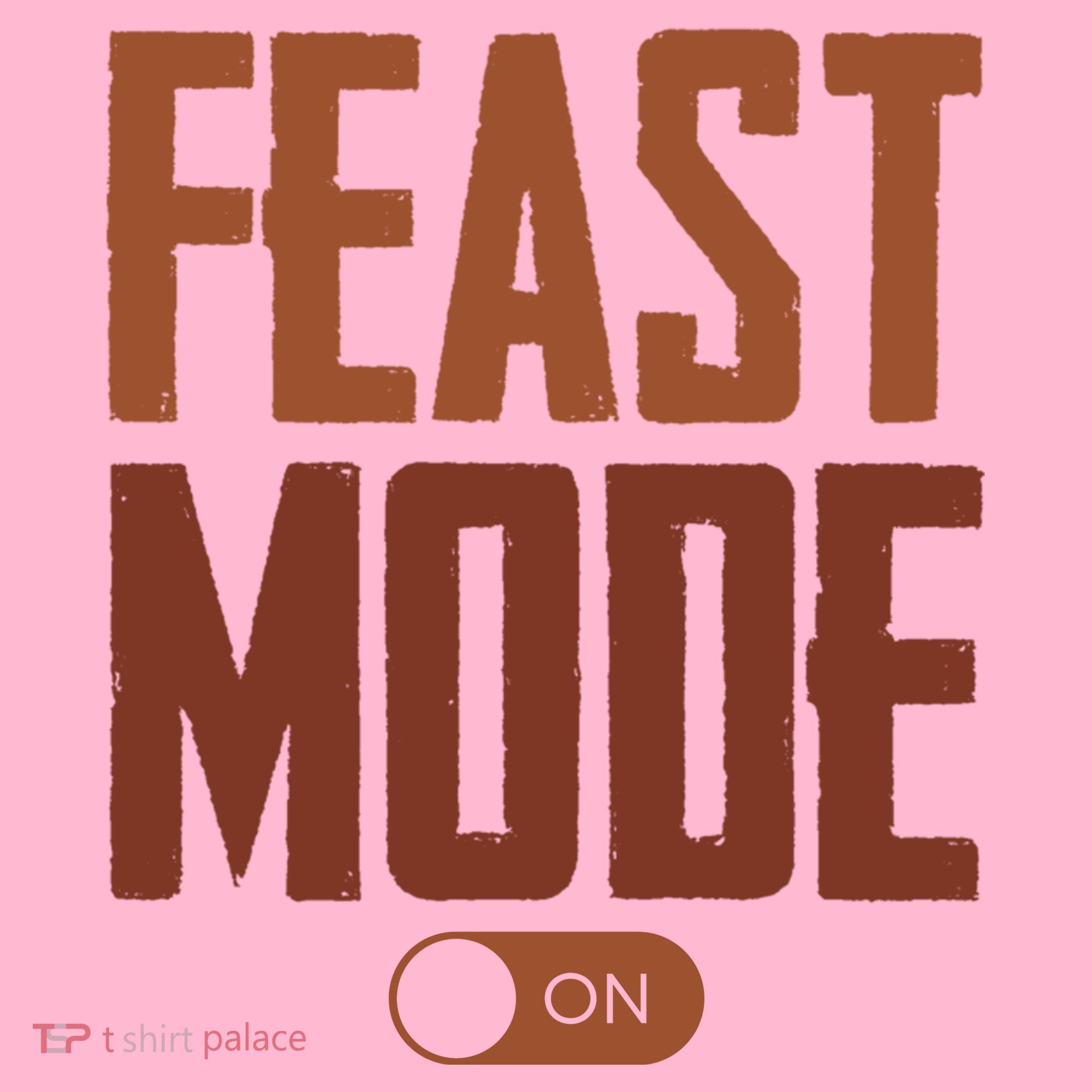 Feast Mode On Funny Thanksgiving Holiday Coaster