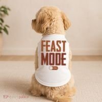Feast Mode On Funny Thanksgiving Holiday Doggie Tank thumb 2