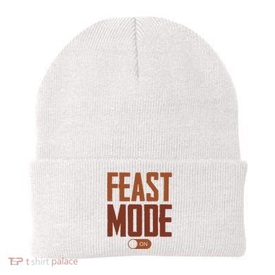 Feast Mode On Funny Thanksgiving Holiday Beanie