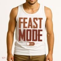 Feast Mode On Funny Thanksgiving Holiday Tank Top thumb 3