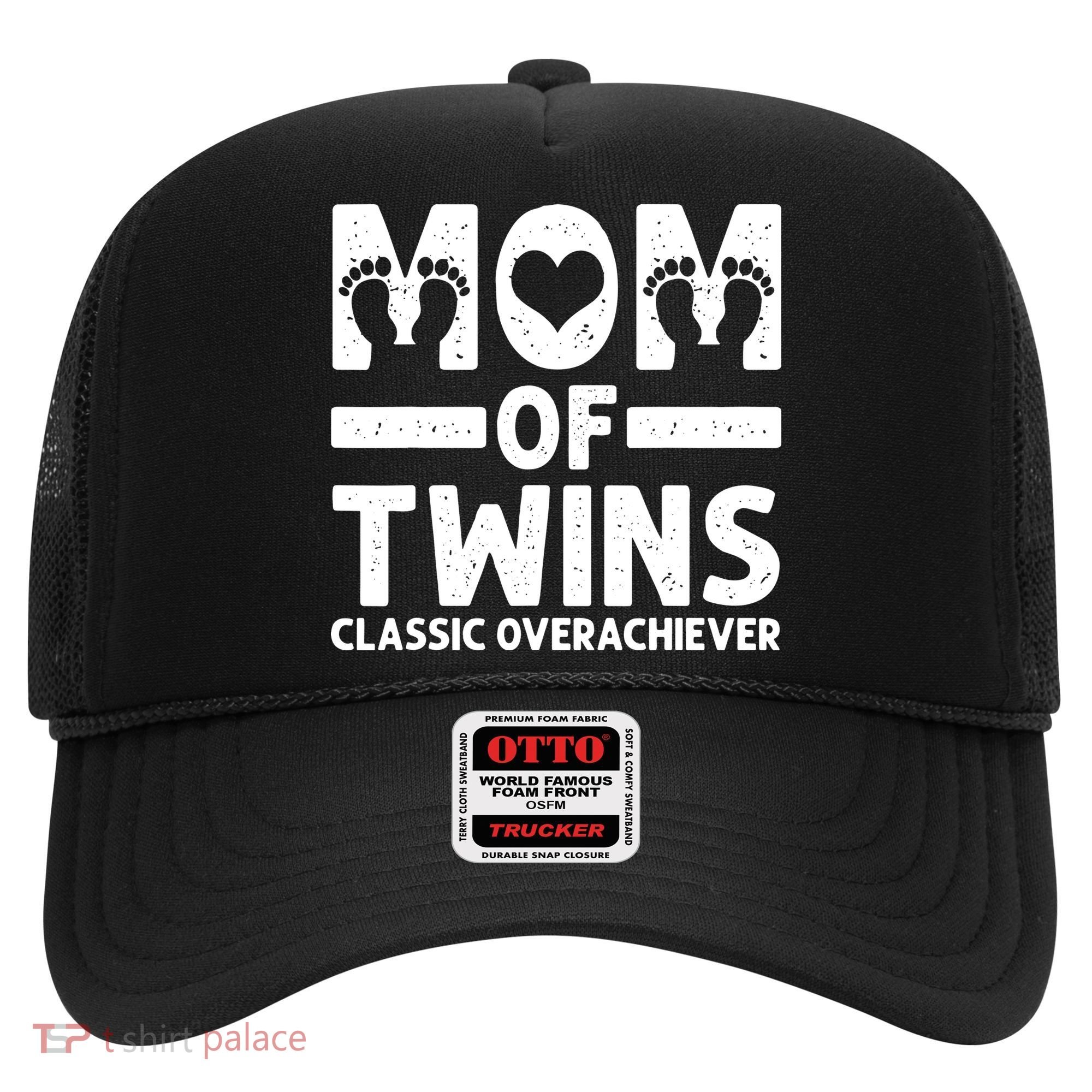 Funny Mom Of Twins Classic Overachiever Cool Twin Mom Gift Hat