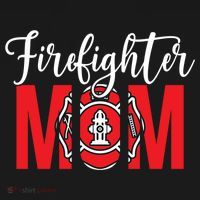 Firefighter Mom Of A Fire Mother Fire Mom Gift Women's Hoodie thumb 2
