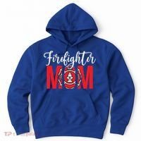 Firefighter Mom Of A Fire Mother Fire Mom Gift Hoodie thumb 0