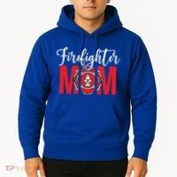 Firefighter Mom Of A Fire Mother Fire Mom Gift Hoodie thumb 2
