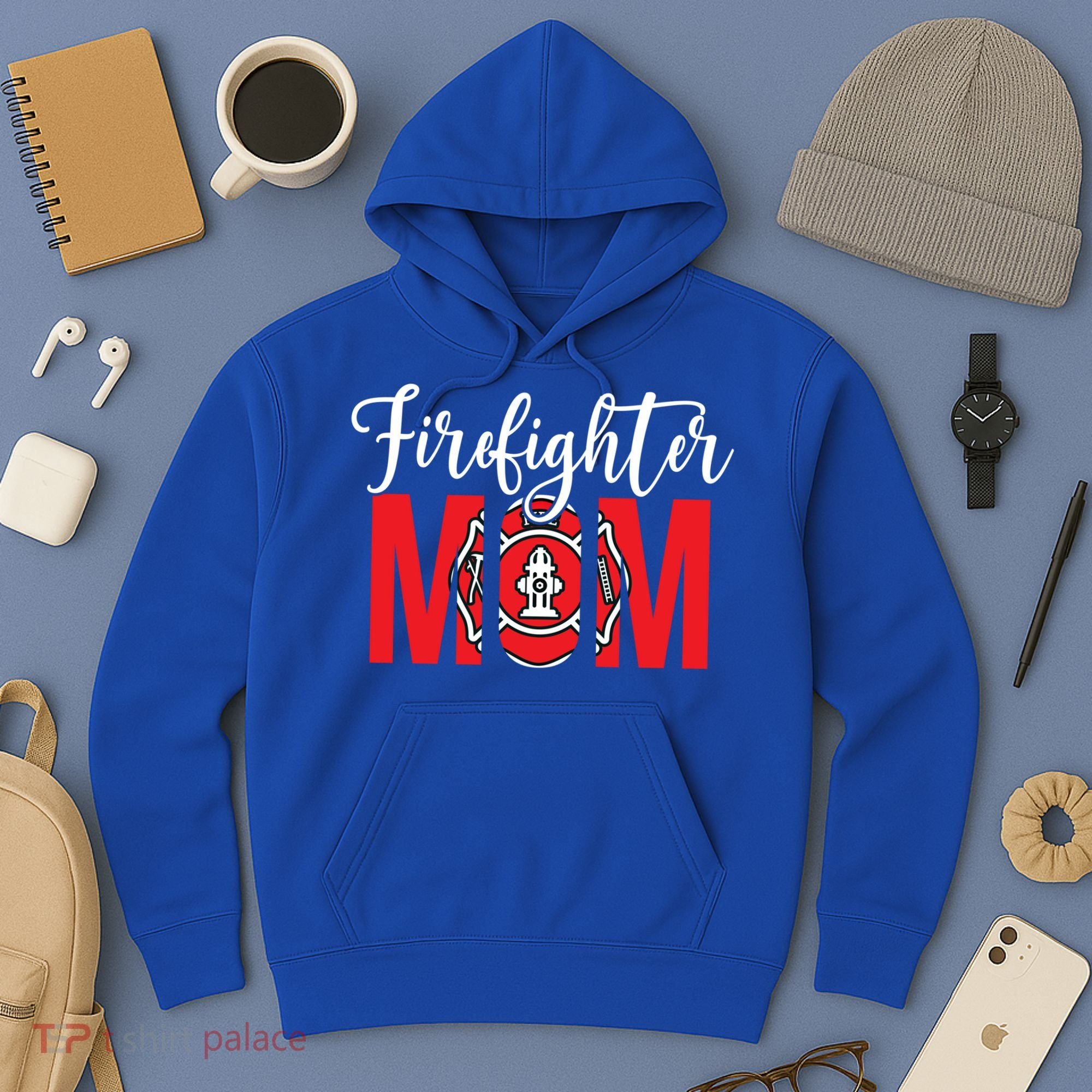 Firefighter Mom Of A Fire Mother Fire Mom Gift Hoodie