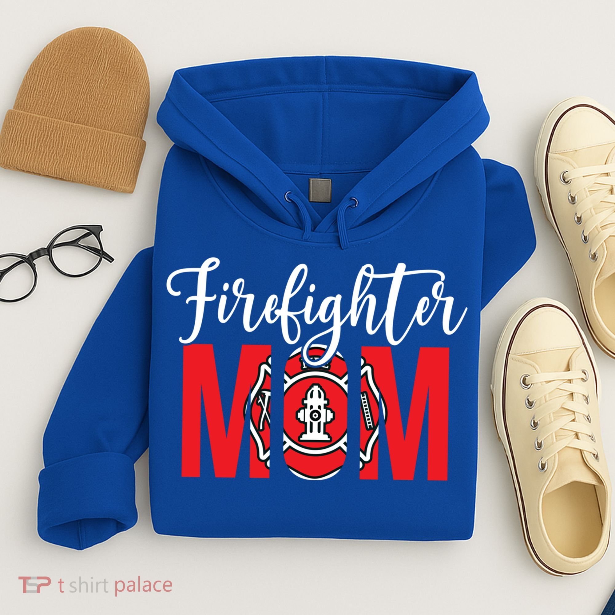 Firefighter Mom Of A Fire Mother Fire Mom Gift Hoodie