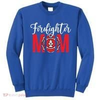 Firefighter Mom Of A Fire Mother Fire Mom Gift Sweatshirt thumb 0