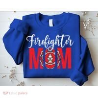 Firefighter Mom Of A Fire Mother Fire Mom Gift Sweatshirt thumb 2
