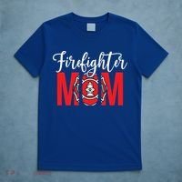 Firefighter Mom Of A Fire Mother Fire Mom Gift T-Shirt thumb 5