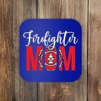 Firefighter Mom Of A Fire Mother Fire Mom Gift Coaster thumb 0