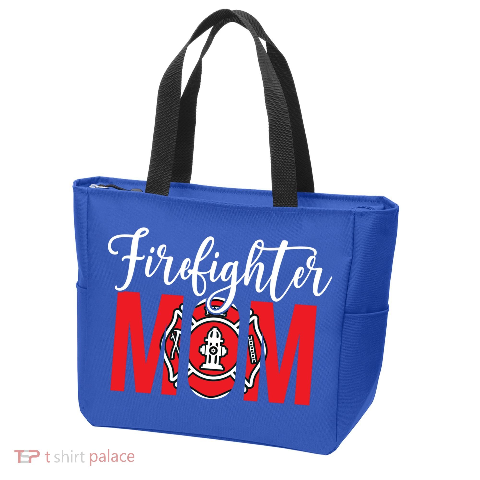 Firefighter Mom Of A Fire Mother Fire Mom Gift Tote Bag