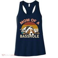 Funny Mom Of A Basshole Bassethound Gifts Women's Tank Top thumb 0