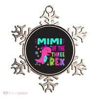 Funny Mimi Of The Birthday Three Rex Dinosaur Ornament thumb 0
