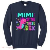 Funny Mimi Of The Birthday Three Rex Dinosaur Sweatshirt thumb 0