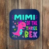 Funny Mimi Of The Birthday Three Rex Dinosaur Coaster thumb 0