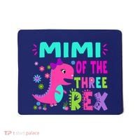 Funny Mimi Of The Birthday Three Rex Dinosaur Mousepad thumb 0