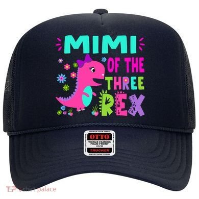 Funny Mimi Of The Birthday Three Rex Dinosaur Hat