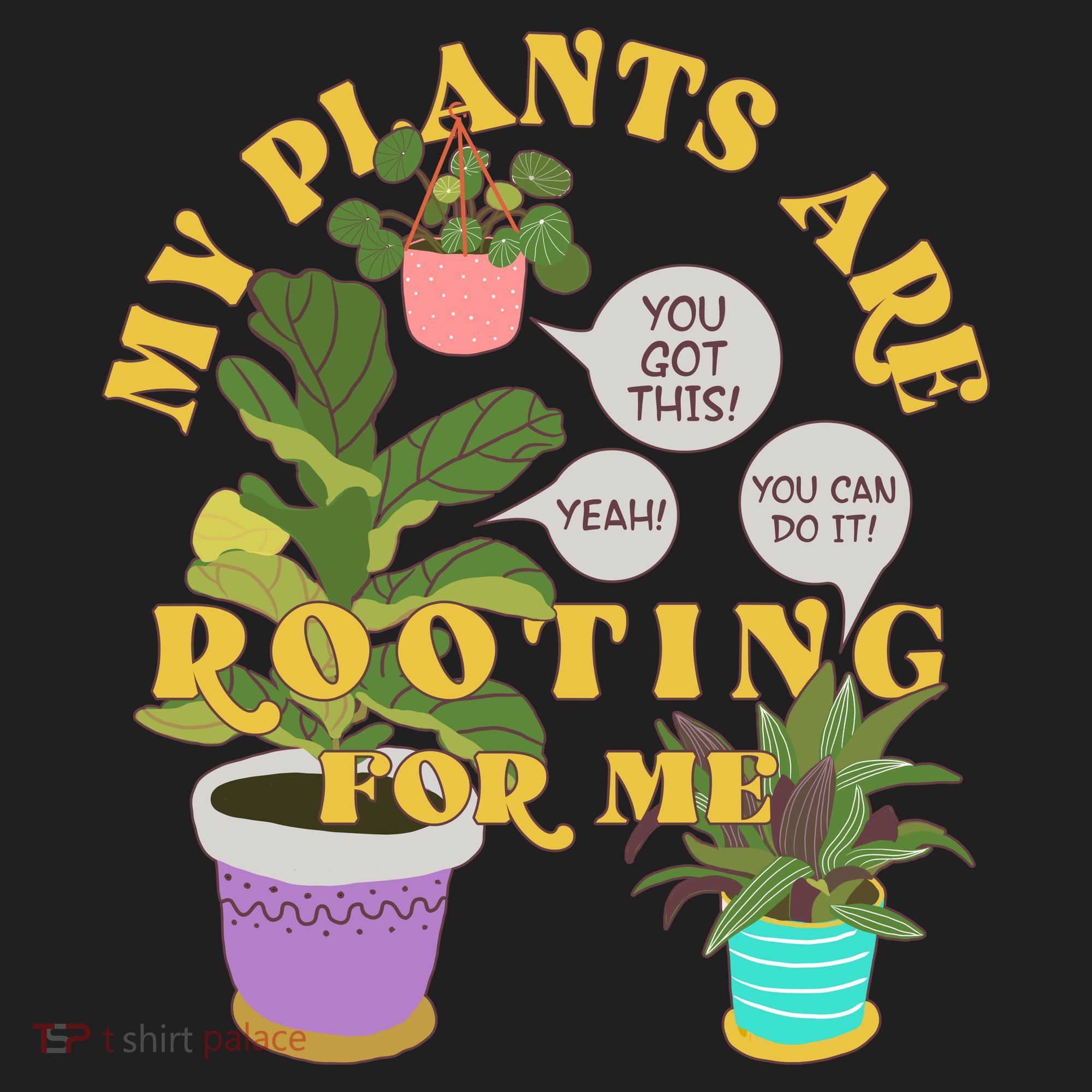 Funny My Plants Are Rooting For Me Women's Sweatshirt