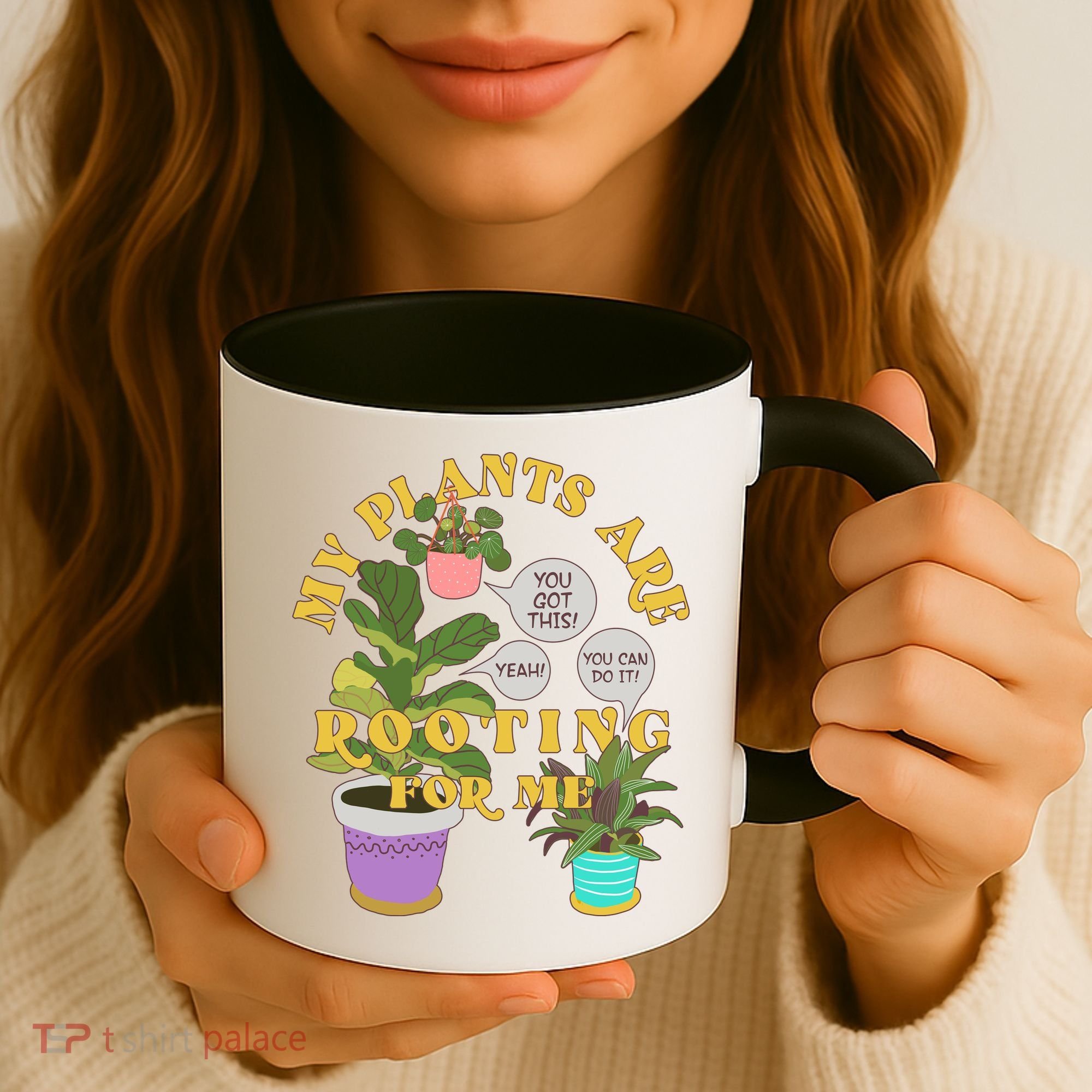 Funny My Plants Are Rooting For Me Coffee Mug