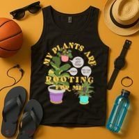 Funny My Plants Are Rooting For Me Tank Top thumb 4