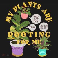 Funny My Plants Are Rooting For Me Tank Top thumb 6