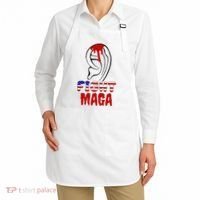 Fight Maga Pro Donald Trump Bleeding Ear Apron thumb 2