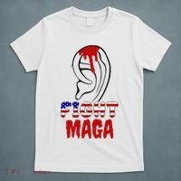 Fight Maga Pro Donald Trump Bleeding Ear T-Shirt thumb 5