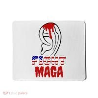 Fight Maga Pro Donald Trump Bleeding Ear Mousepad thumb 0