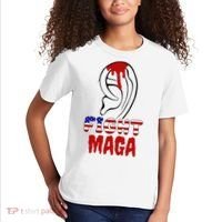 Fight Maga Pro Donald Trump Bleeding Ear Kids T-Shirt thumb 2