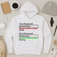 Funny Musician Password Classical Music Theory Class Jokes Hoodie thumb 3