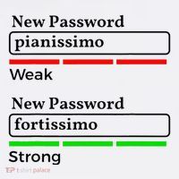 Funny Musician Password Classical Music Theory Class Jokes Apron thumb 3