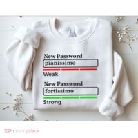 Funny Musician Password Classical Music Theory Class Jokes Sweatshirt thumb 2