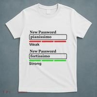 Funny Musician Password Classical Music Theory Class Jokes T-Shirt thumb 5