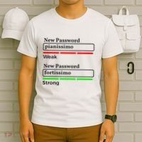 Funny Musician Password Classical Music Theory Class Jokes T-Shirt thumb 6