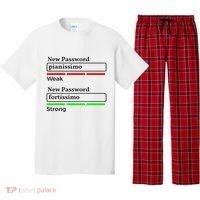 Funny Musician Password Classical Music Theory Class Jokes Pajama Set thumb 0