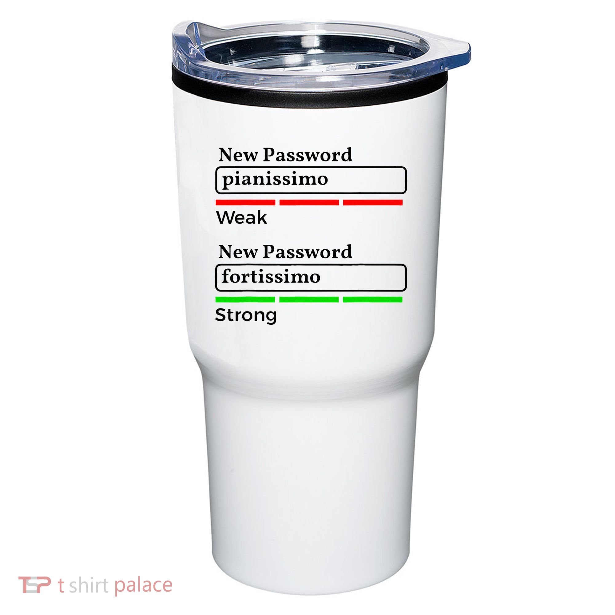 Funny Musician Password Classical Music Theory Class Jokes Tumbler