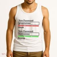 Funny Musician Password Classical Music Theory Class Jokes Tank Top thumb 3