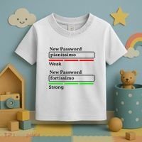 Funny Musician Password Classical Music Theory Class Jokes Toddler T-Shirt thumb 3