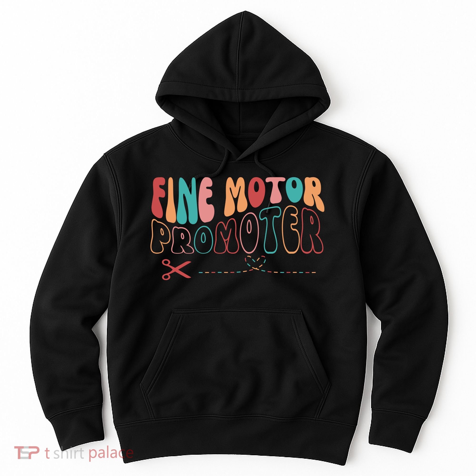 Fine Motor Promoter Ticket Funny Hoodie