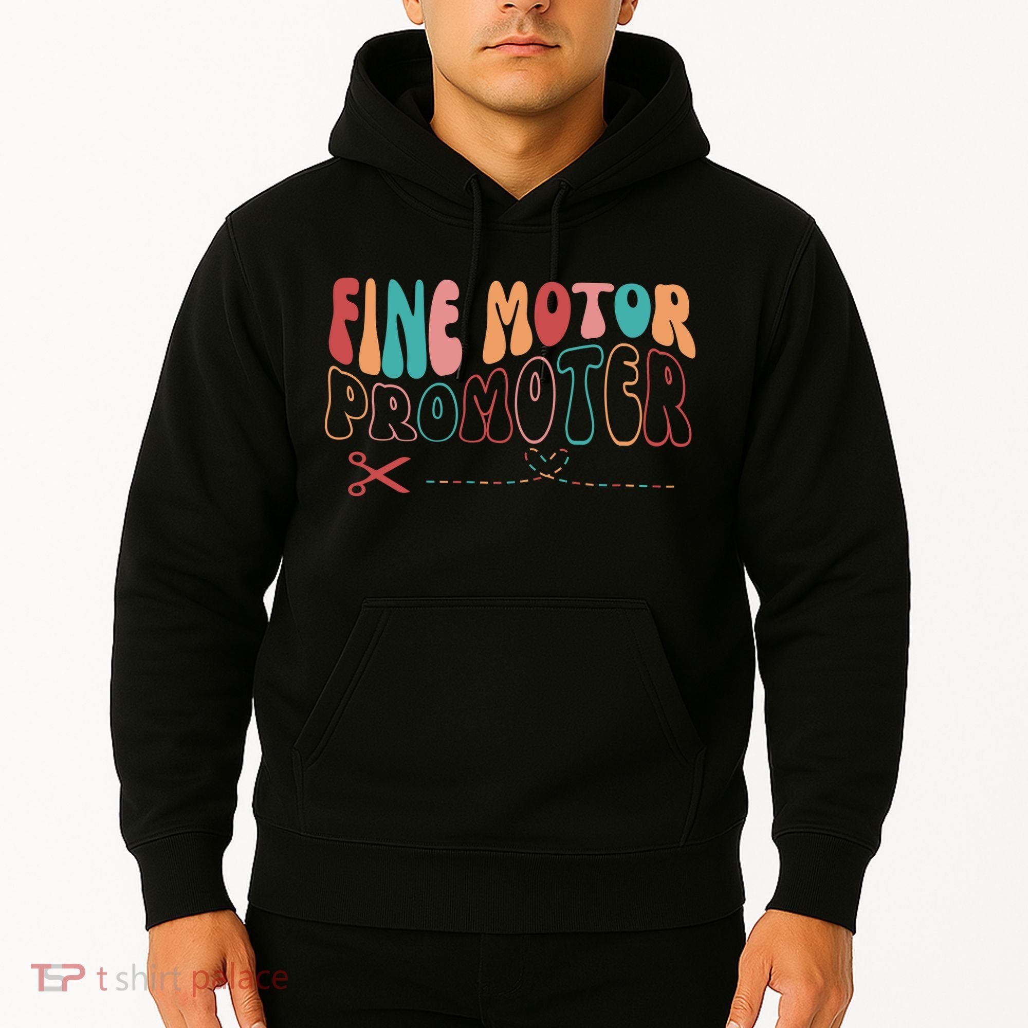 Fine Motor Promoter Ticket Funny Hoodie