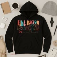 Fine Motor Promoter Ticket Funny Hoodie thumb 3