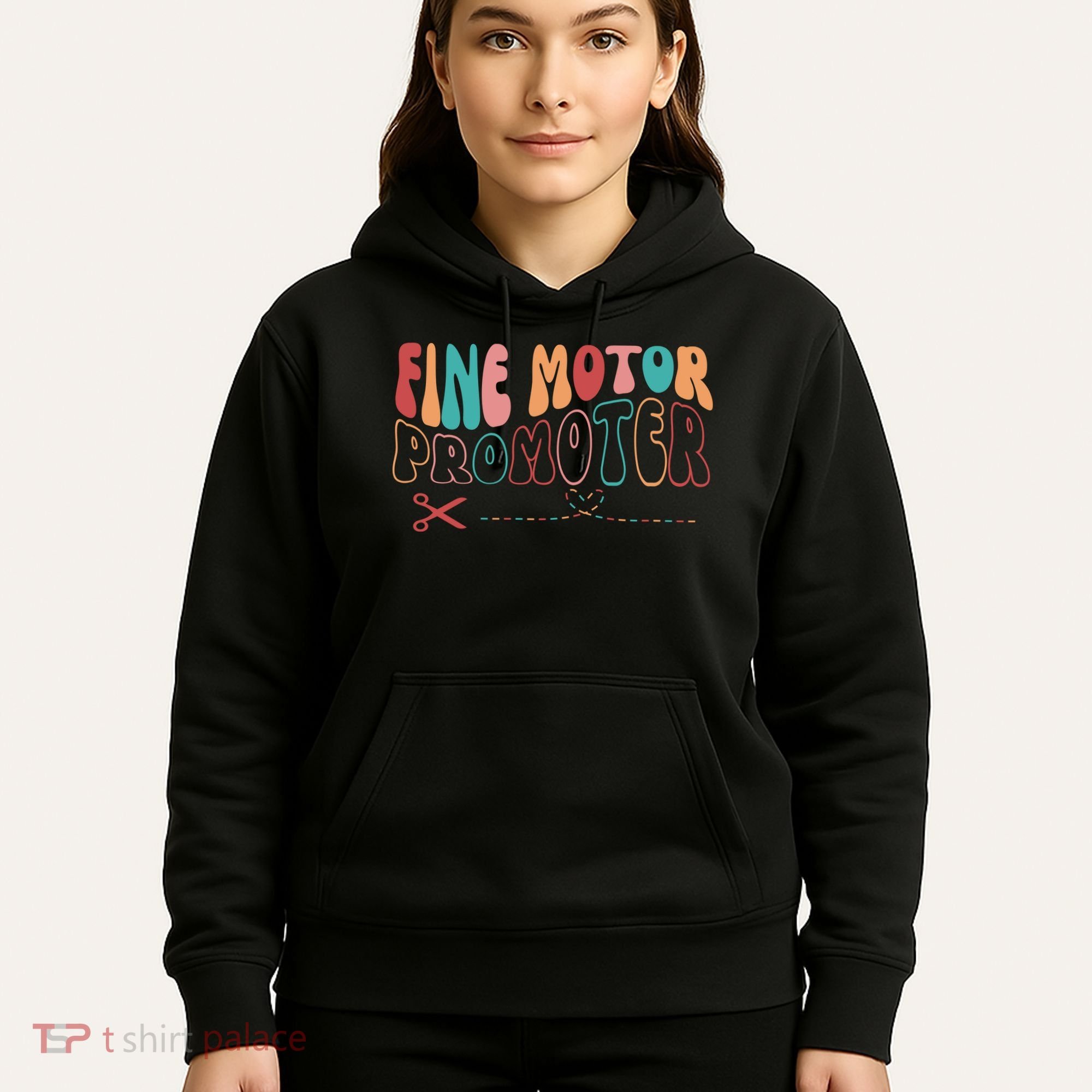Fine Motor Promoter Ticket Funny Hoodie