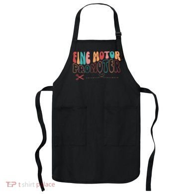 Fine Motor Promoter Ticket Funny Apron