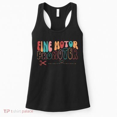 Fine Motor Promoter Ticket Funny Women's Tank Top