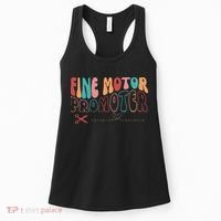 Fine Motor Promoter Ticket Funny Women's Tank Top thumb 0