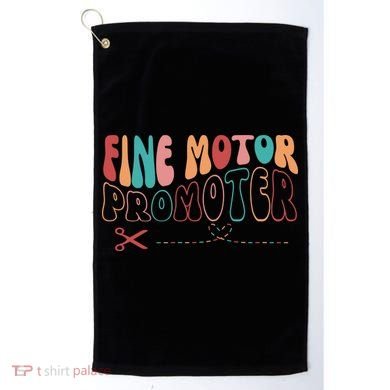 Fine Motor Promoter Ticket Funny Golf Towel