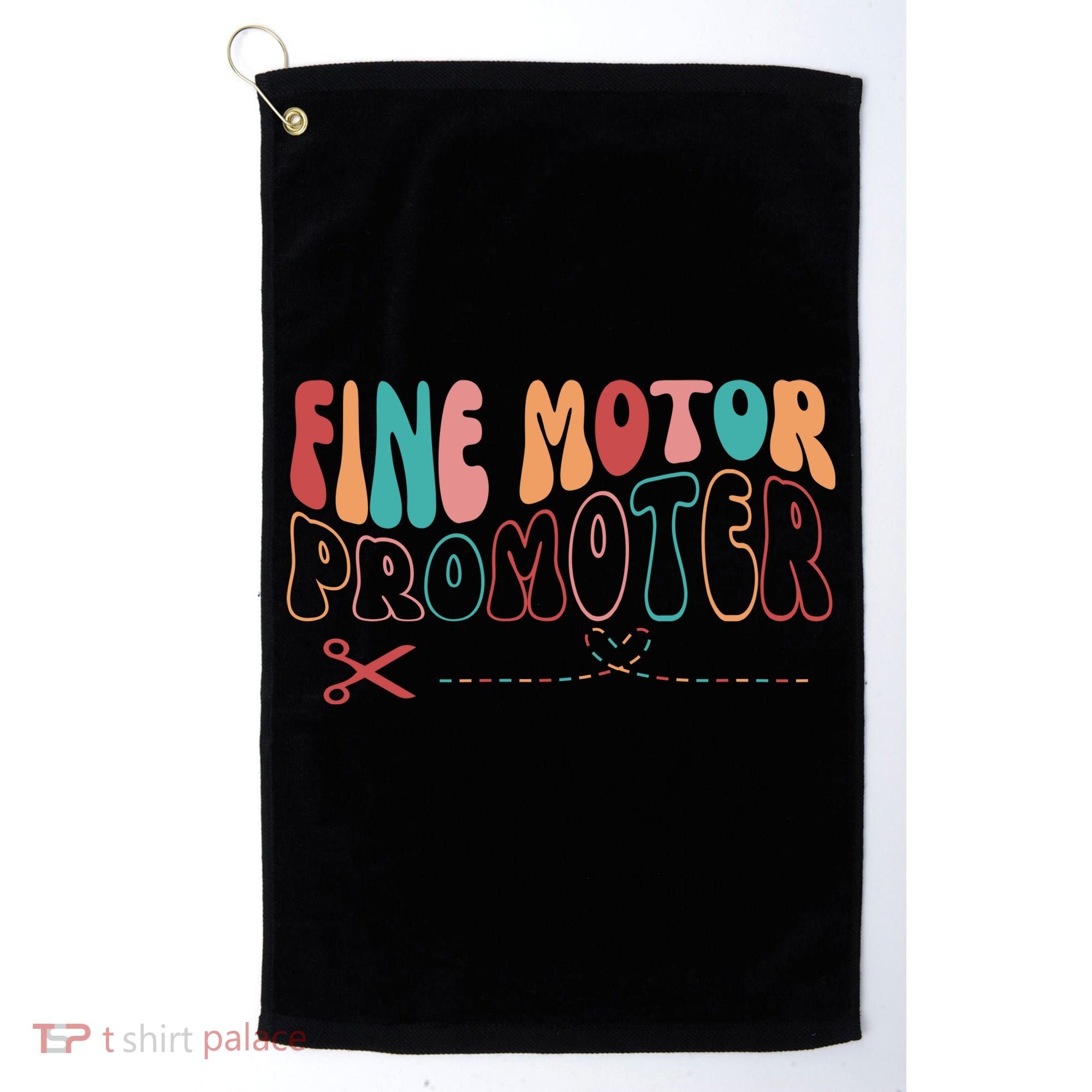 Fine Motor Promoter Ticket Funny Golf Towel